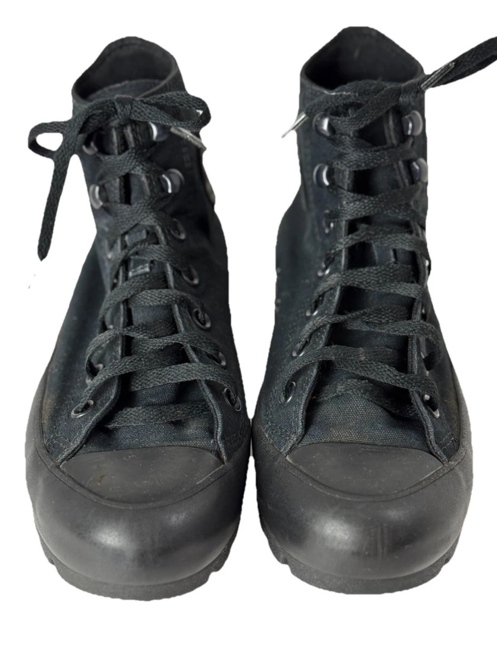 Converse Lug Women's Size 8 Taylor All Star Sole High Top Sneaker Black Chuck